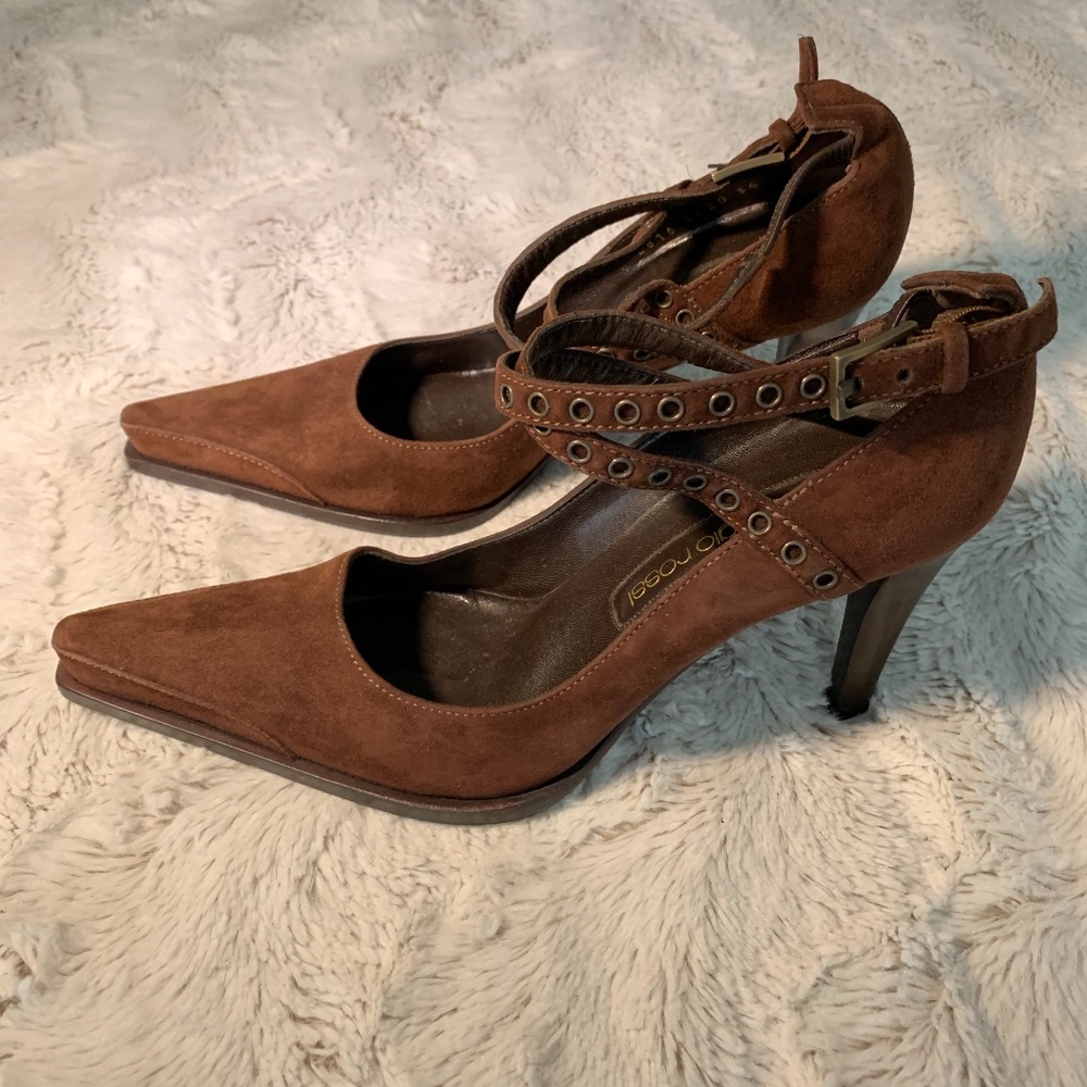 Sergio Rossi Brown Heels